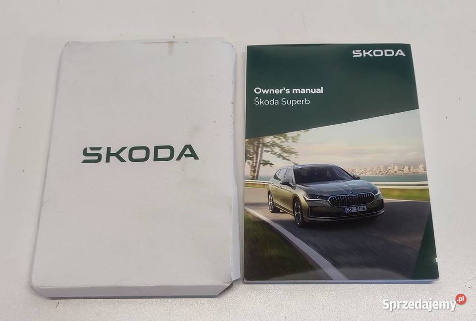 SKODA SUPERB 4 KSIĄŻKA INSTRUKCJA WERSJA