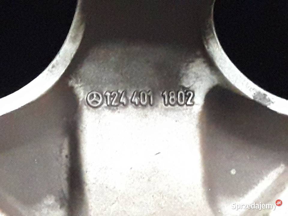 Mercedes W124 felgi aluminiowe 8 loch 15 ET44 Średnica 15"