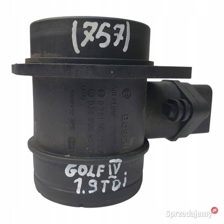 PRZEPŁYWOMIERZ Golf IV Passat B5 Audi A4 19 TDI Przepływomierze Chełm