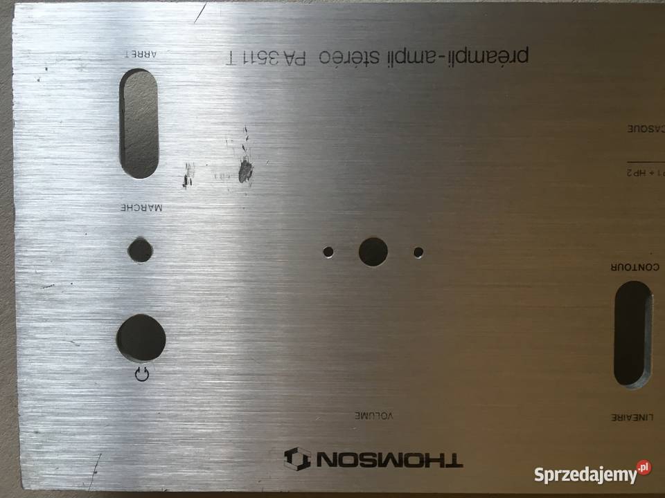 THOMSON płyta czołowa Części i akcesoria