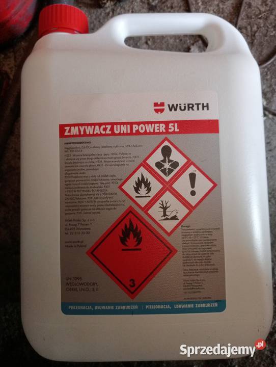 Zmywacz do hamulców wurth 5l Szamocin
