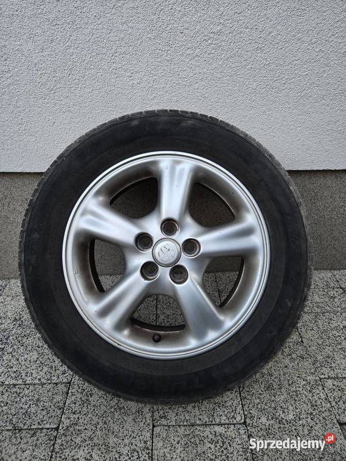 Koła aluminiowe alufelgi z oponami komplet 4