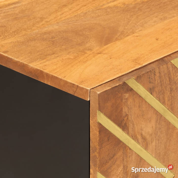 Szafka pod TV brązowoczarna 80x315x46 lite mazowieckie Warszawa
