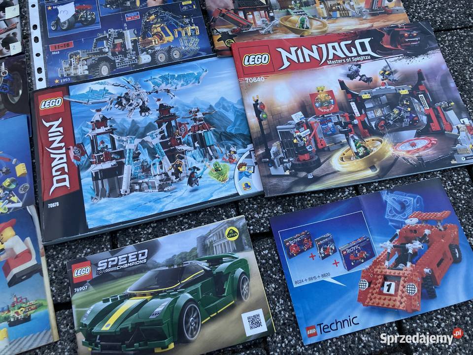 CAŁOŚĆ stare katalogi LEGO System Legoland Kraków