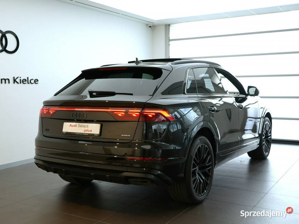 Audi Q8 60TFSIe Quattro Sline BO Virtual przyciemniane szyby świętokrzyskie Kielce sprzedam
