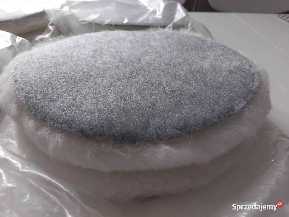 Pad Futro Polerskie Duże 200 mm Futro Wełna Nowe