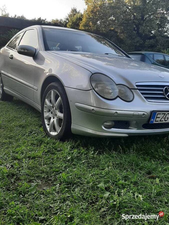 Mercedes C klasa coupe W203 20 kompressor LPG Samochody osobowe Zgierz