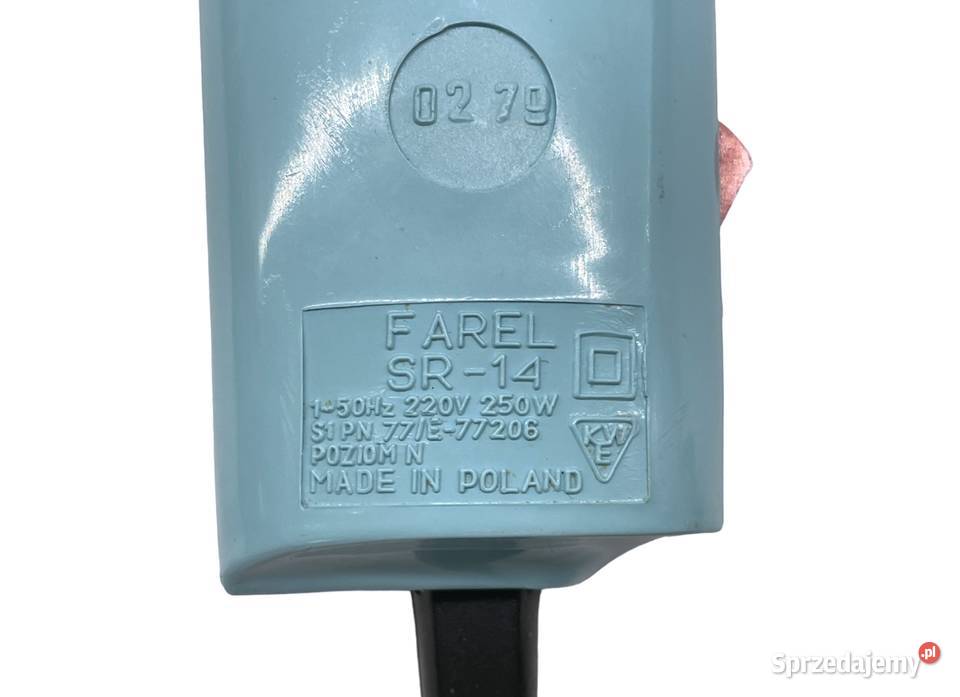 Suszarka do włosów Farel SR14 PRL Pozostałe Kraków