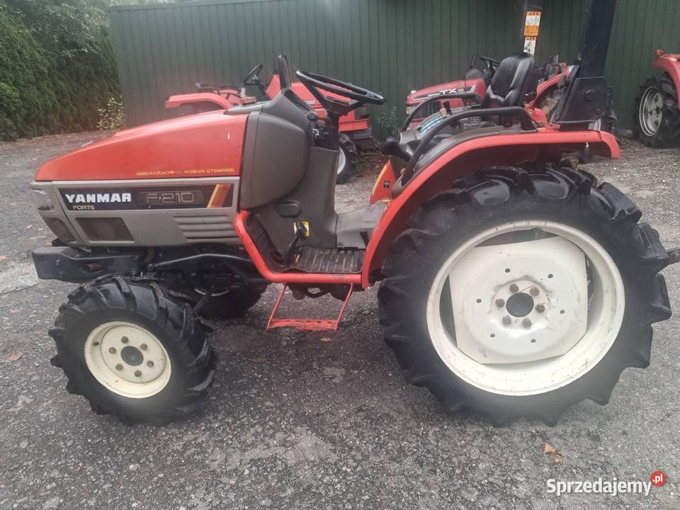 Yanmar F210 4x4 wspomaganie kierownicy Konary
