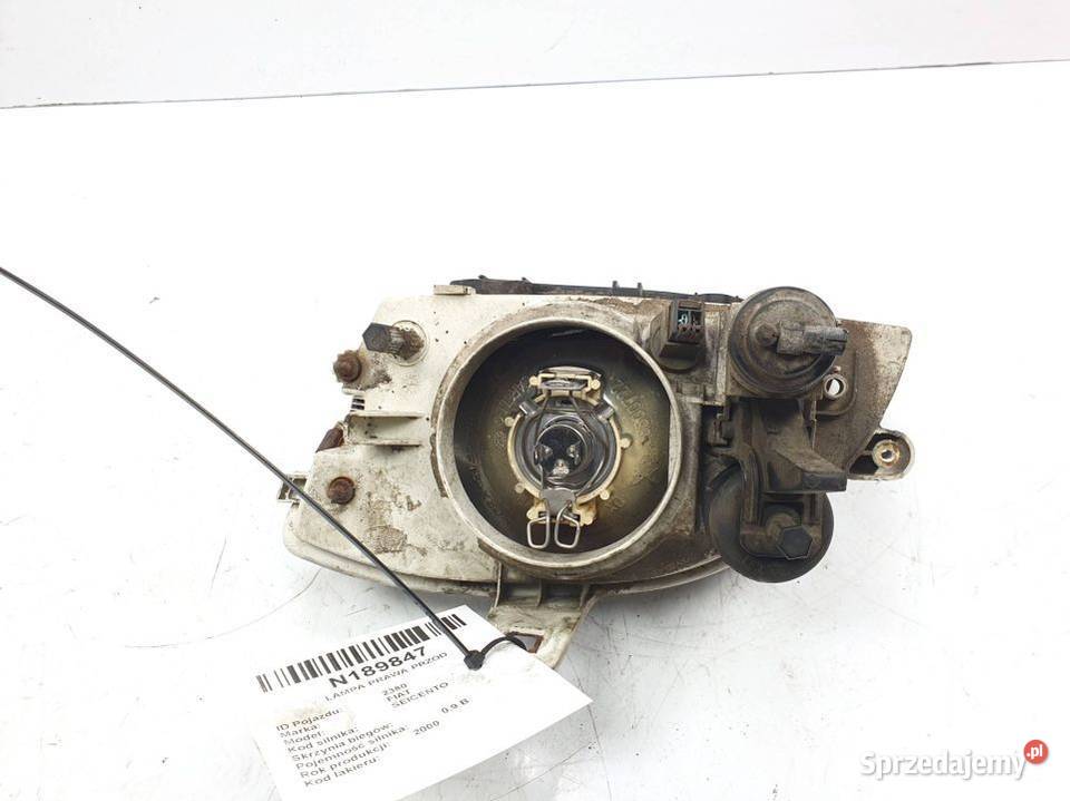 LAMPA PRAWA PRZÓD FIAT SEICENTO 46512763 osobowe kujawsko-pomorskie Lipno sprzedam