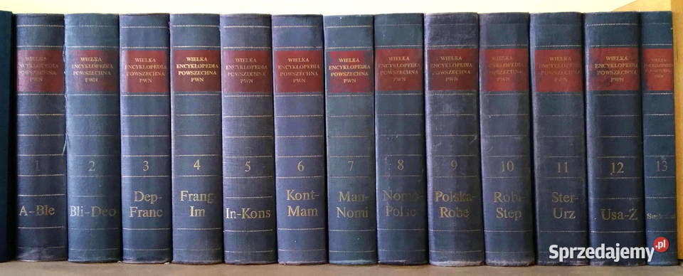 Wielka Encyklopedia Powszechna PWN komplet 13 Gdańsk