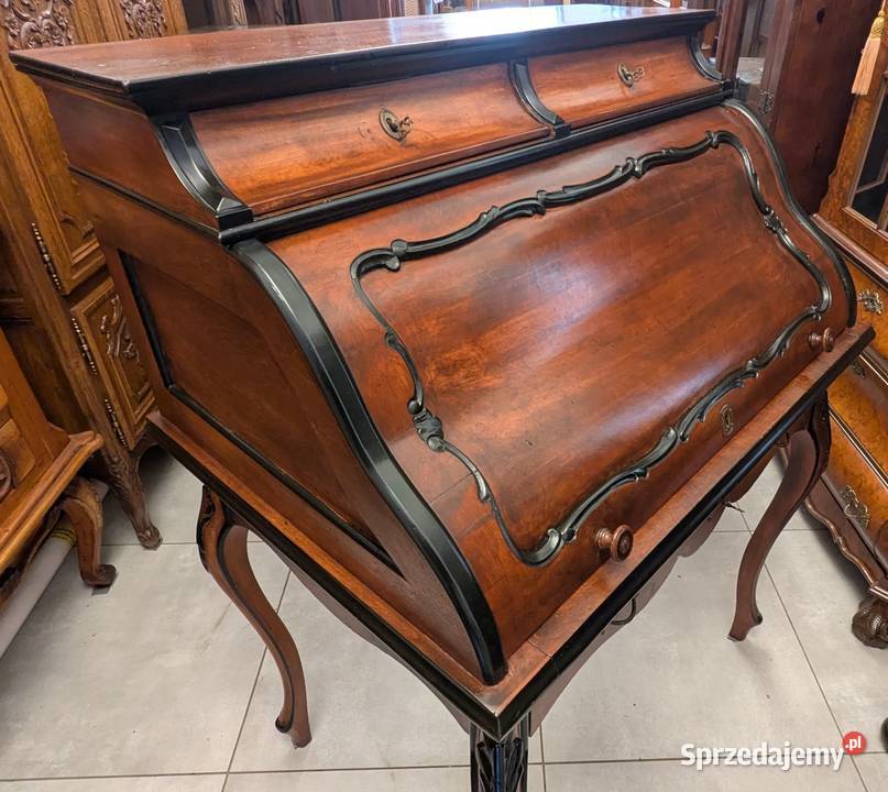 Unikalny sekretarzyk ludwikowski orzechsklep Dąbrowa Górnicza