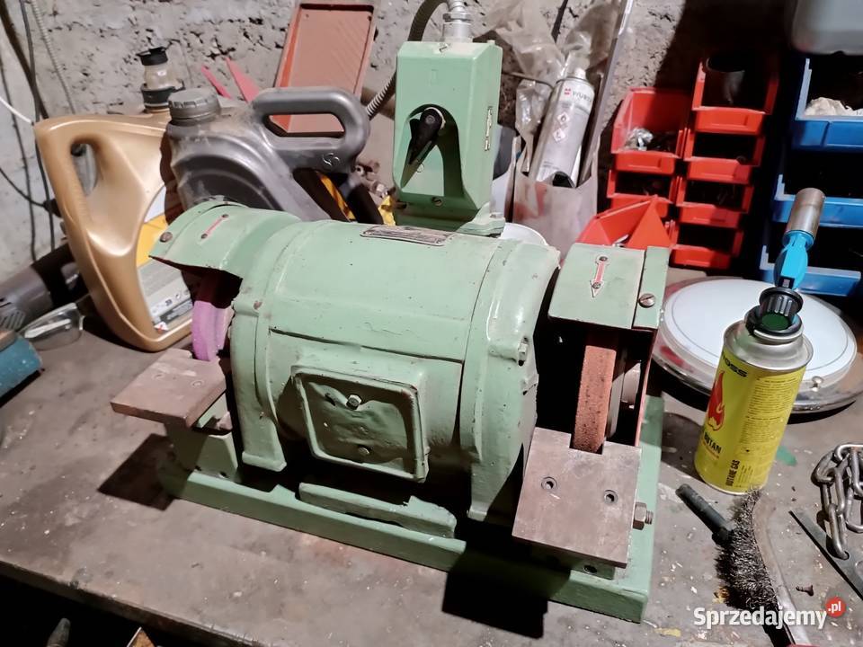 Szlifierka stołowa 380 V 22 kw Veb niemiecka mazowieckie Rusinów sprzedam