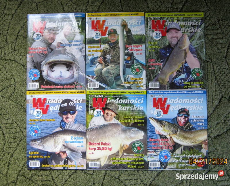 Wiadomości wędkarskie roczniki 20181920 Kraków