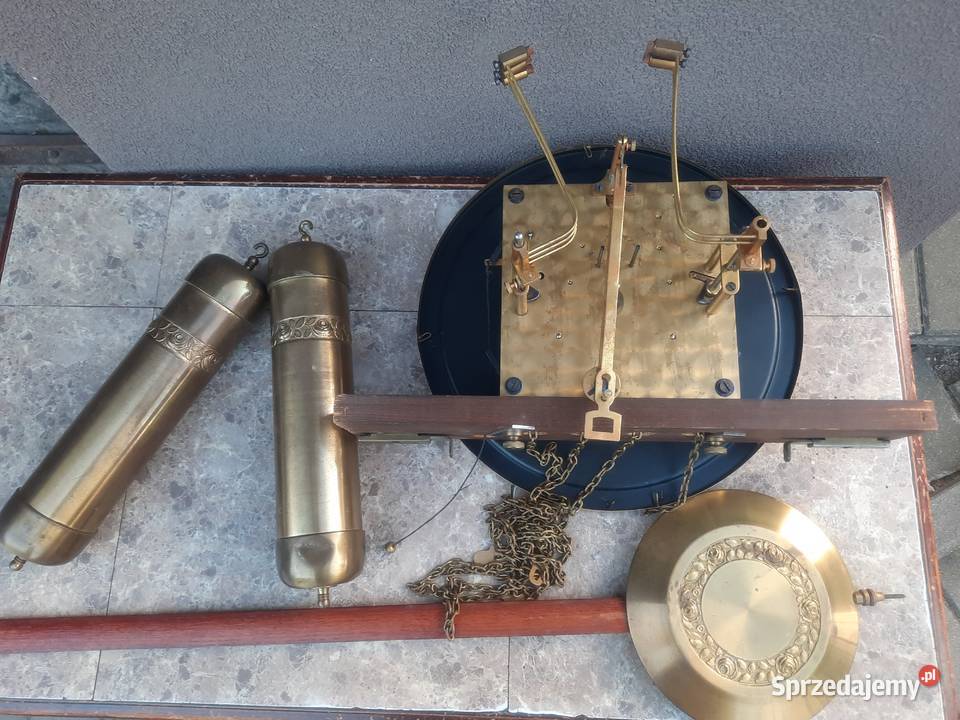 77 Stary zegar podłogowy art deco Urgos baba Tczew