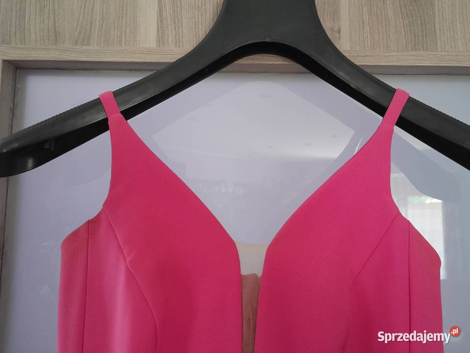 Sukienka różowa tiulowa mini Lacoria 34 Moda i Styl małopolskie Wieliczka