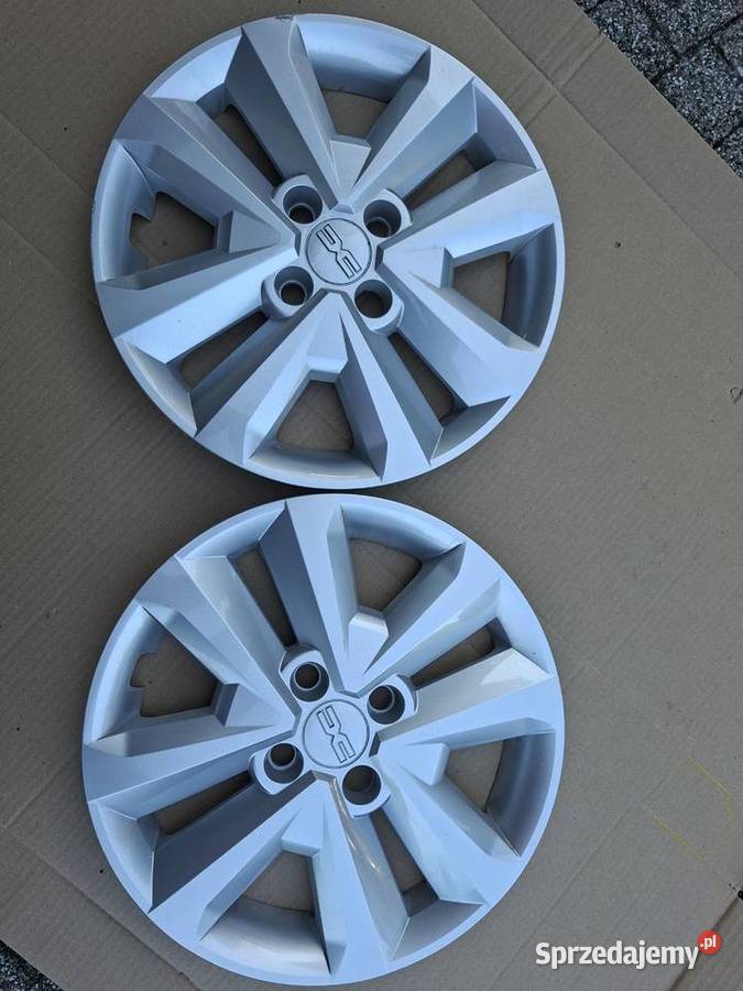Sprzedam 2 oryginalne kołpaki Dacia 15 srebrne Nowa Sól