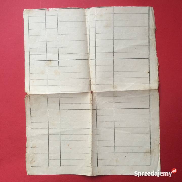 1378 Dokument Rosyjski 2 sprzedam