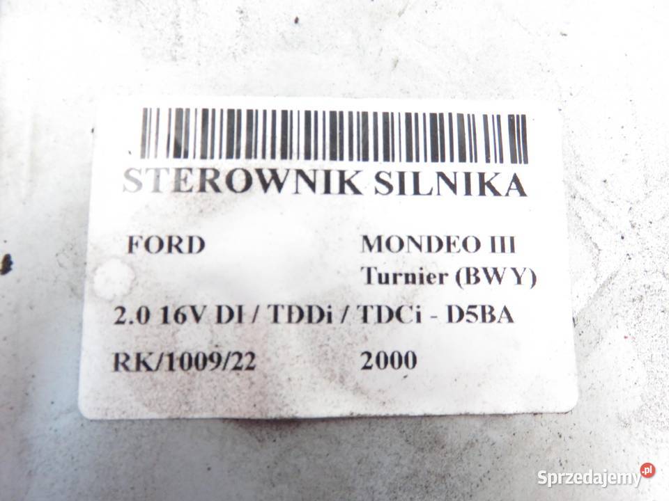 STEROWNIK FORD MONDEO III 20 TDCi 1s7f12a650cad