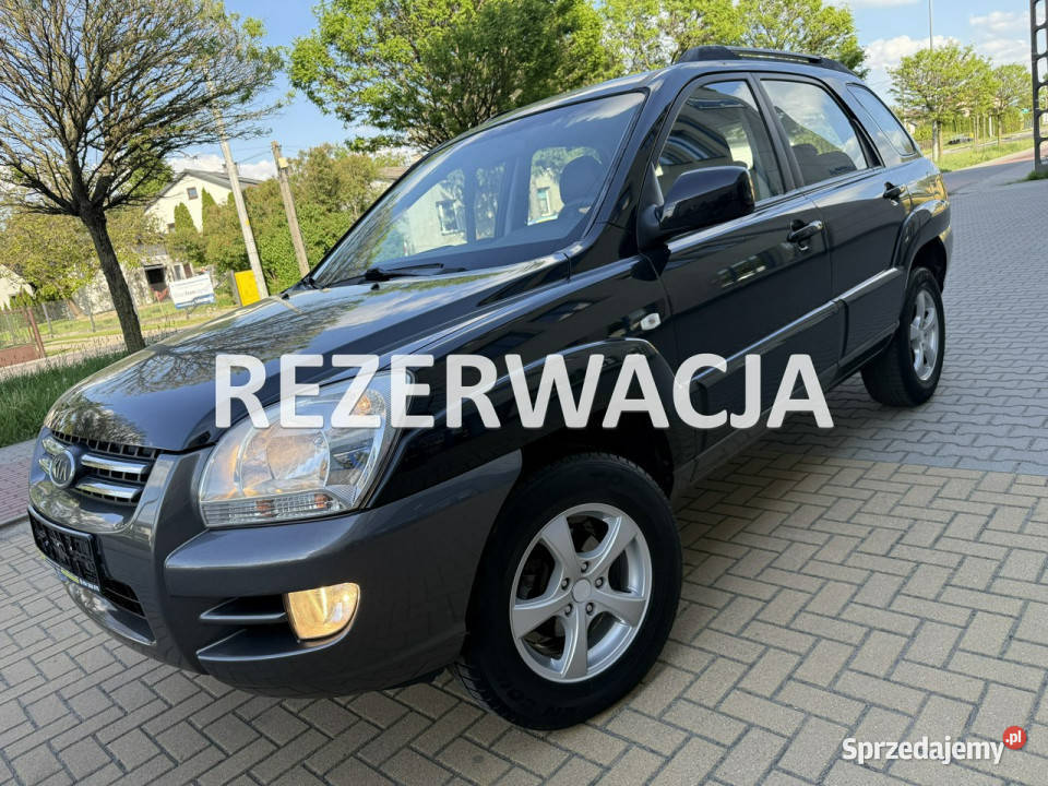 Kia Sportage Kia Sportage 20B 2007r Climatronic benzyna mazowieckie Sokołów Podlaski