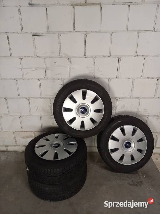 Felgi 16 Ford Mondeo Galaxy S z zimowymi oponami Średnica 16" Samochodowe Lublin sprzedam