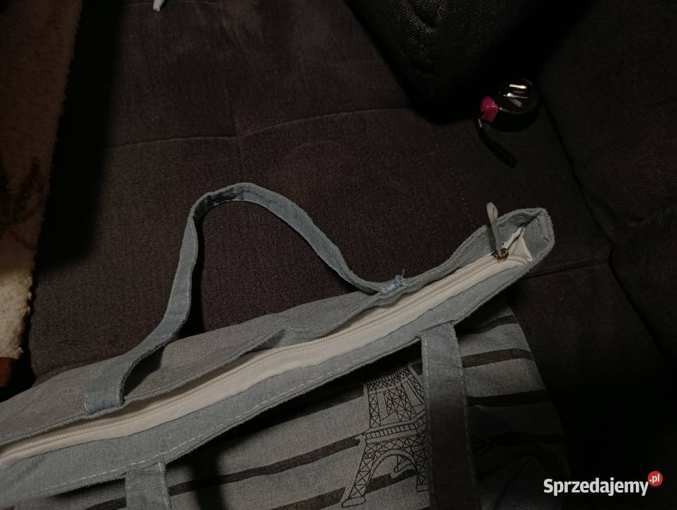 torba na ramię damska siwa paris Poznań sprzedam