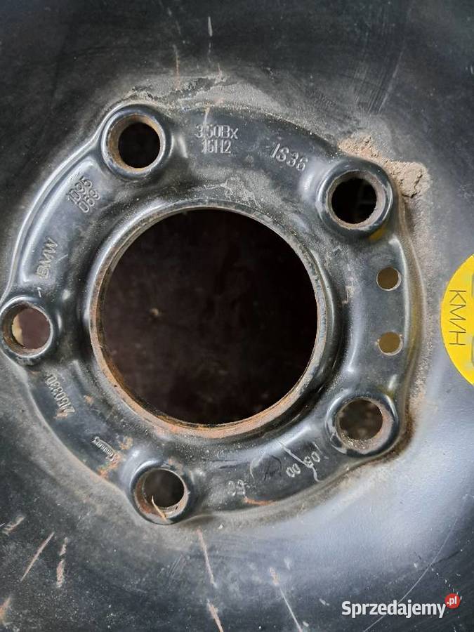 Koło dojazdowe bmw 15