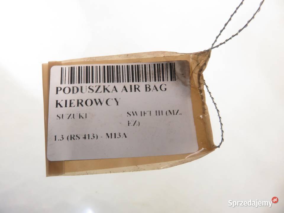 PODUSZKA KIEROWCY SUZUKI SWIFT III 48159821JA Części samochodowe