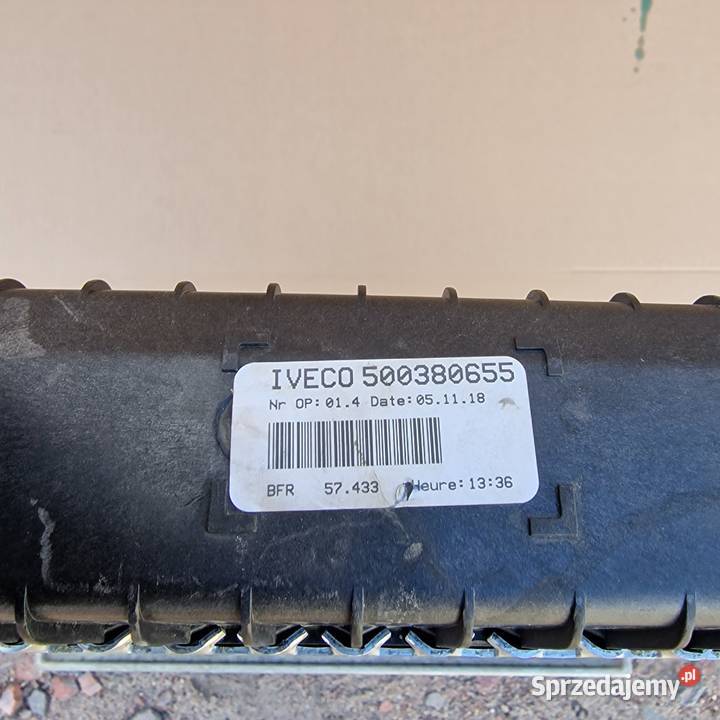 IVECO EUROCARGO CHŁODNICA CIECZY WODY 500380655 Bieleń sprzedam