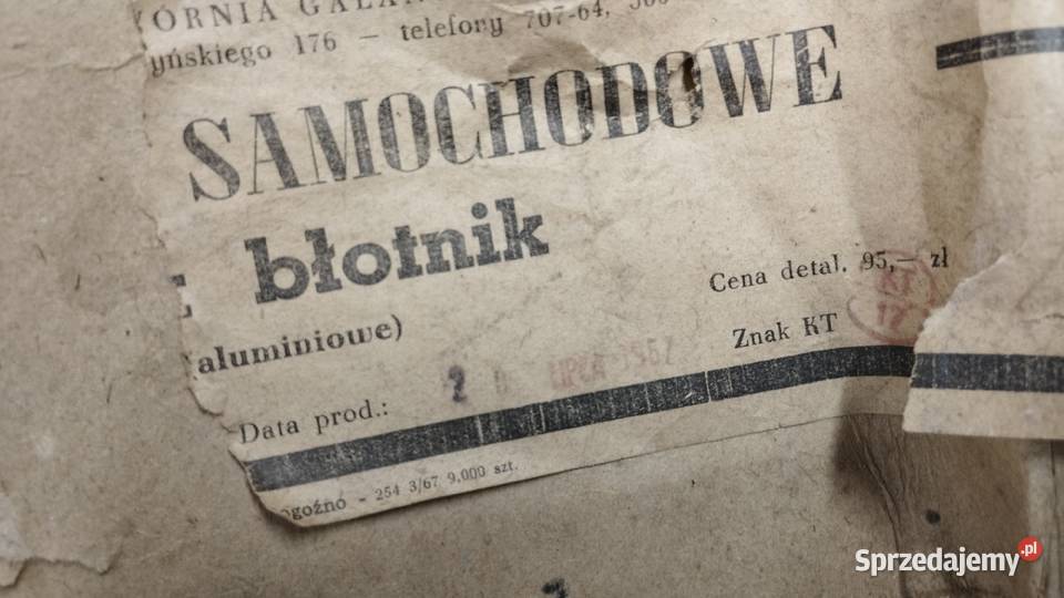 NOWE LUSTERKO GALMOT NA BŁOTNIK WARSZAWA PICKUP Świdnica