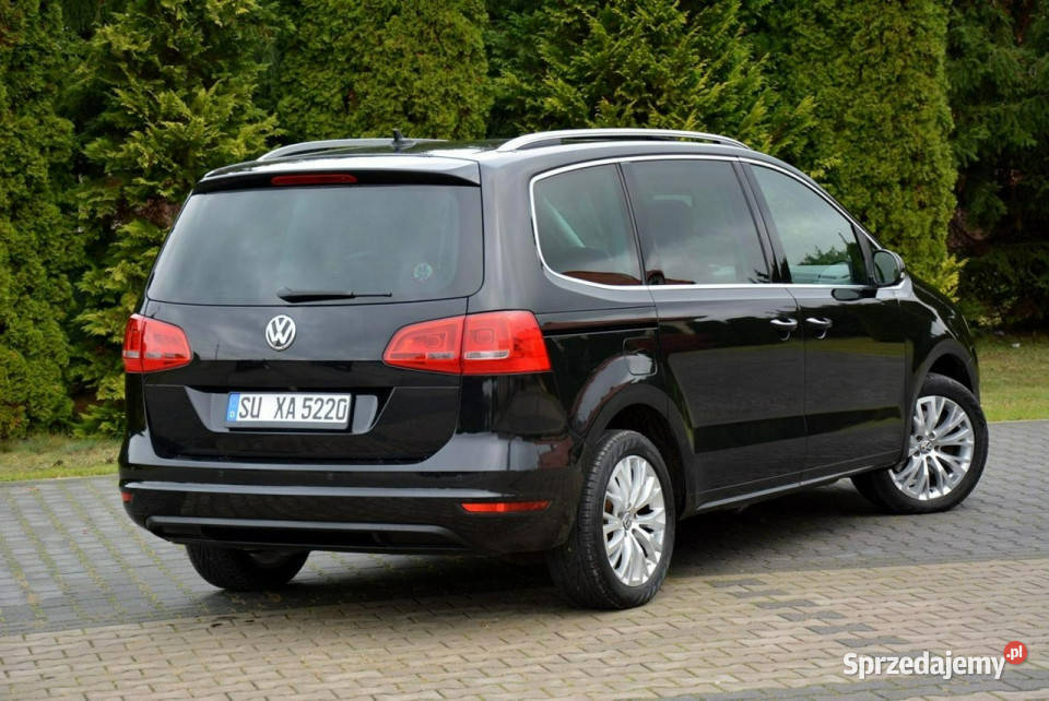 Volkswagen Sharan 7Foteli DSG biXenon Ledy Skóry Ostrów Mazowiecka