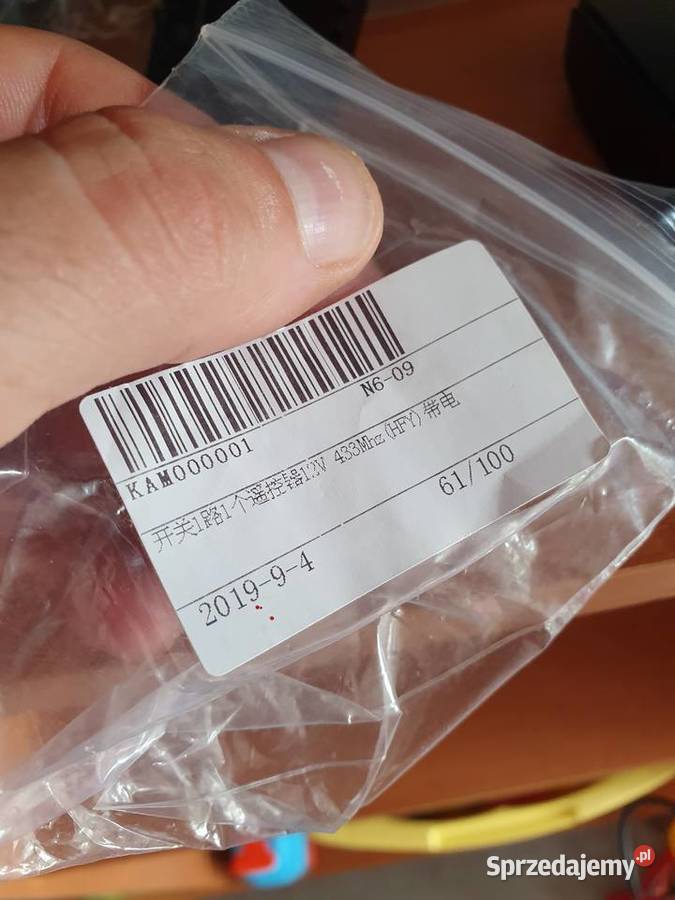 Pilot do sterowania bramą Elektronika małopolskie Zakliczyn