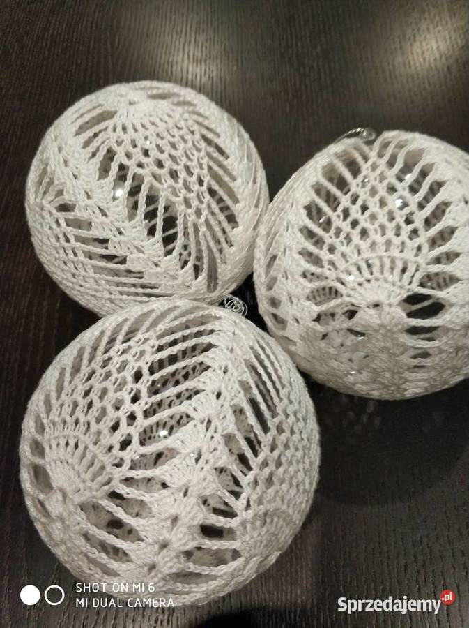 Bombki szydełkowe podkarpackie Straszęcin