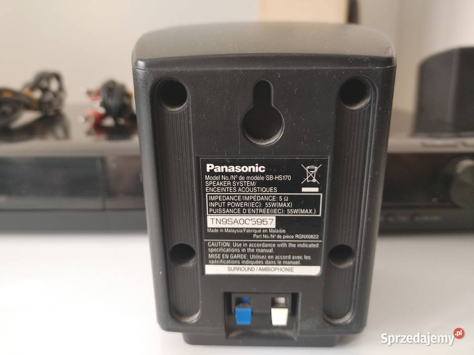 Panasonic SAPT170 51 DVD Home Theater adapter