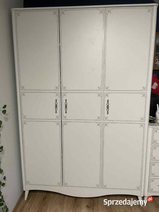 Meble młodzieżowe łóżko szafa komoda Agata