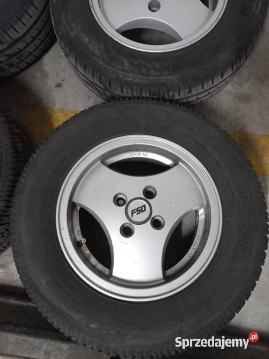 Felgi z oponami FSO Polonez 4x98 R13 mazowieckie Wyszków