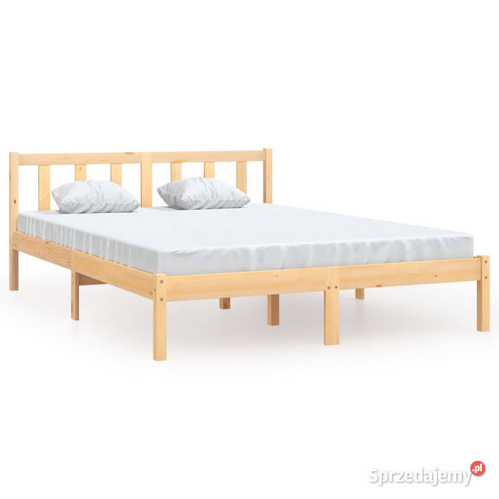 Rama łóżka lite drewno sosnowe 160x200 WM810092 Warszawa sprzedam