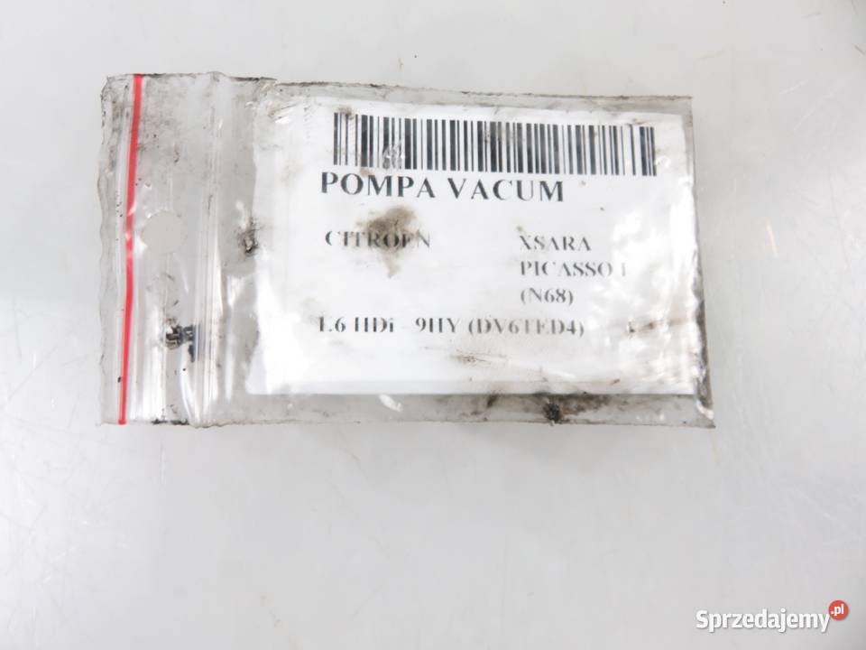 POMPA VACUM CITROEN XSARA PICASSO I 16 HDi Pompy podciśnieniowe