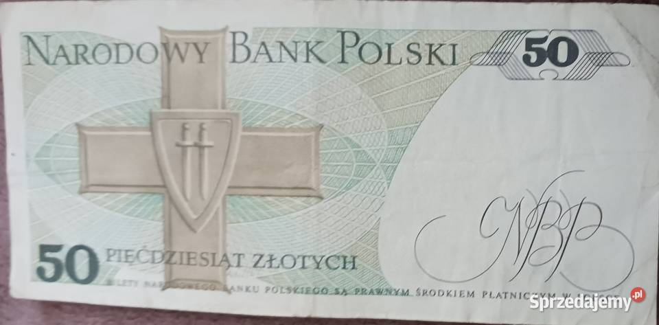50 złotych 1 XII 1988 r seria GR Konin