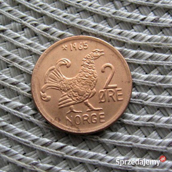 Norwegia 2 Ore 1965r Kalisz