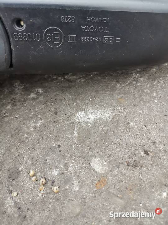 Lusterko prawy przód toyota Yaris lusterka zewnętrzne Karoseria Czerwionka-Leszczyny sprzedam