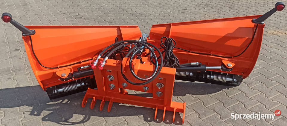 Pług śnieżny strzałkowy łamany 152 m TUZEURO Osprzęt roboczy świętokrzyskie Pacanów sprzedam