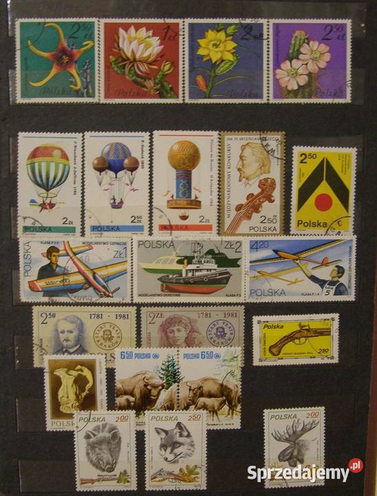 Znaczki pocztowe Polska zestaw 209luzaki Kolekcje Łódź