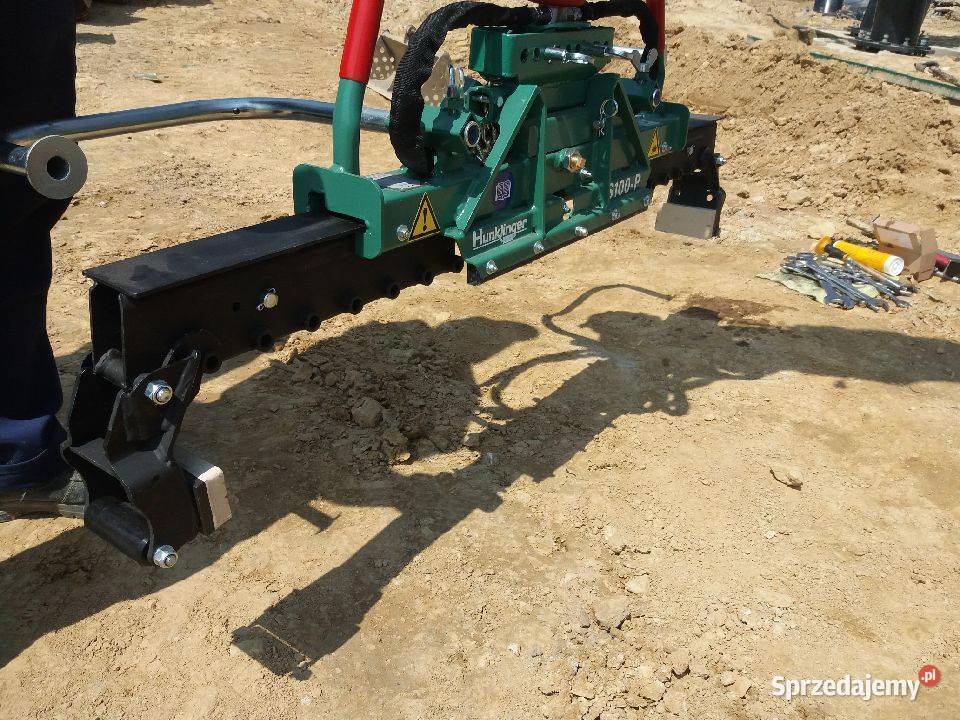 Hydrauliczny chwytak do krawężników Myślenice