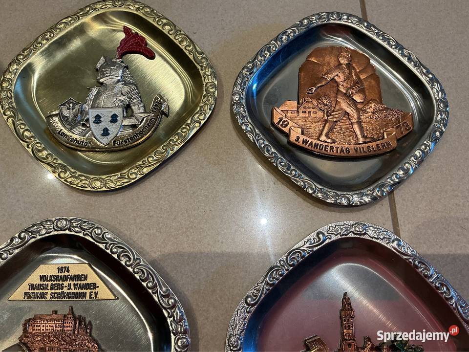 Obrazki Metalowe Dekoracje Pamiątkowe Vintage 8 Nowa Sól