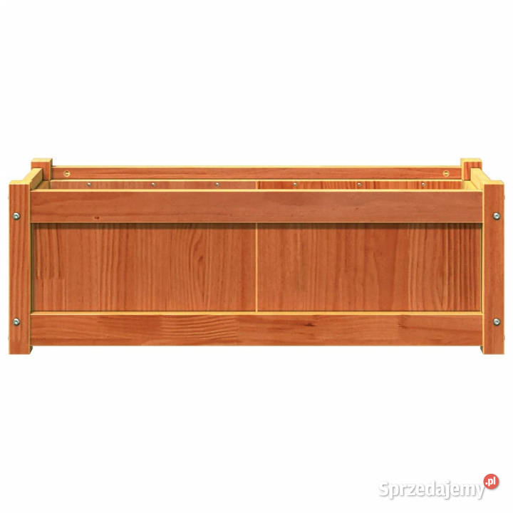 Donica ogrodowa woskowy brąz 90x31x31 lite Donice Warszawa sprzedam