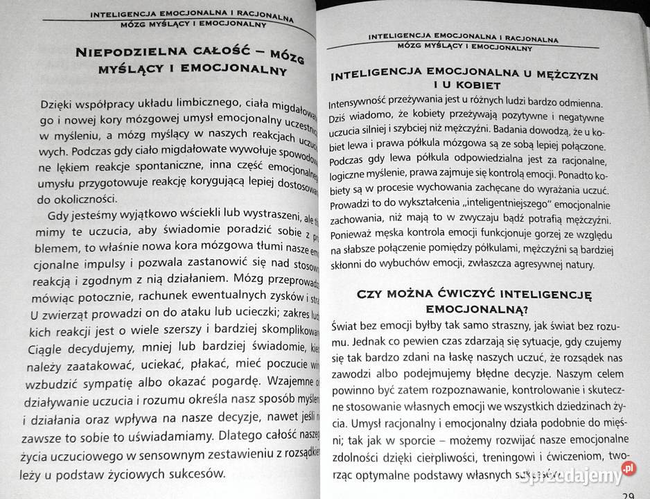 Inteligencja emocjonalna Testy EQ Marion M Sehr Chełm