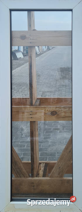 OKNA KacprzaK Witryna 48X131 FIX Używany PCV Okna ścienne Siedlce