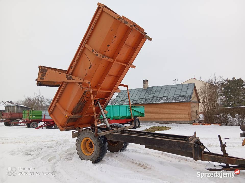 Przyczepa wywrotka skorupowa 8 ton Możliwość Kurów
