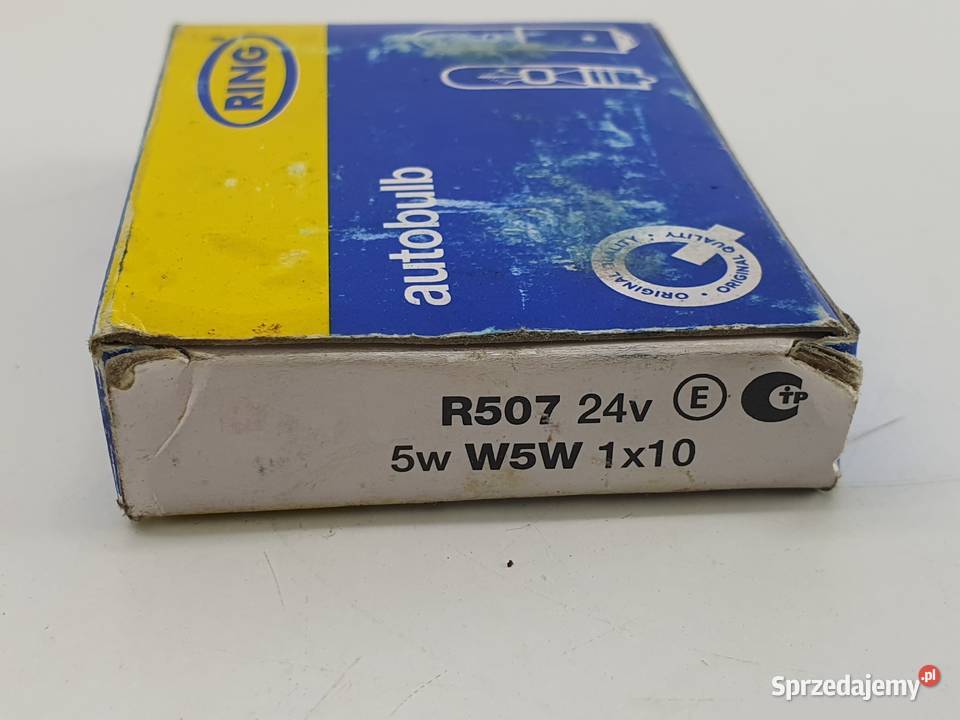 ZAROWKA RING 5W W5W 24V IVECO EUROCARGO MAN łódzkie Janowice